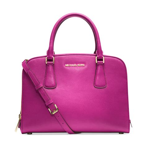 michael kors reese satchel bag|Michael Kors large satchel bag.